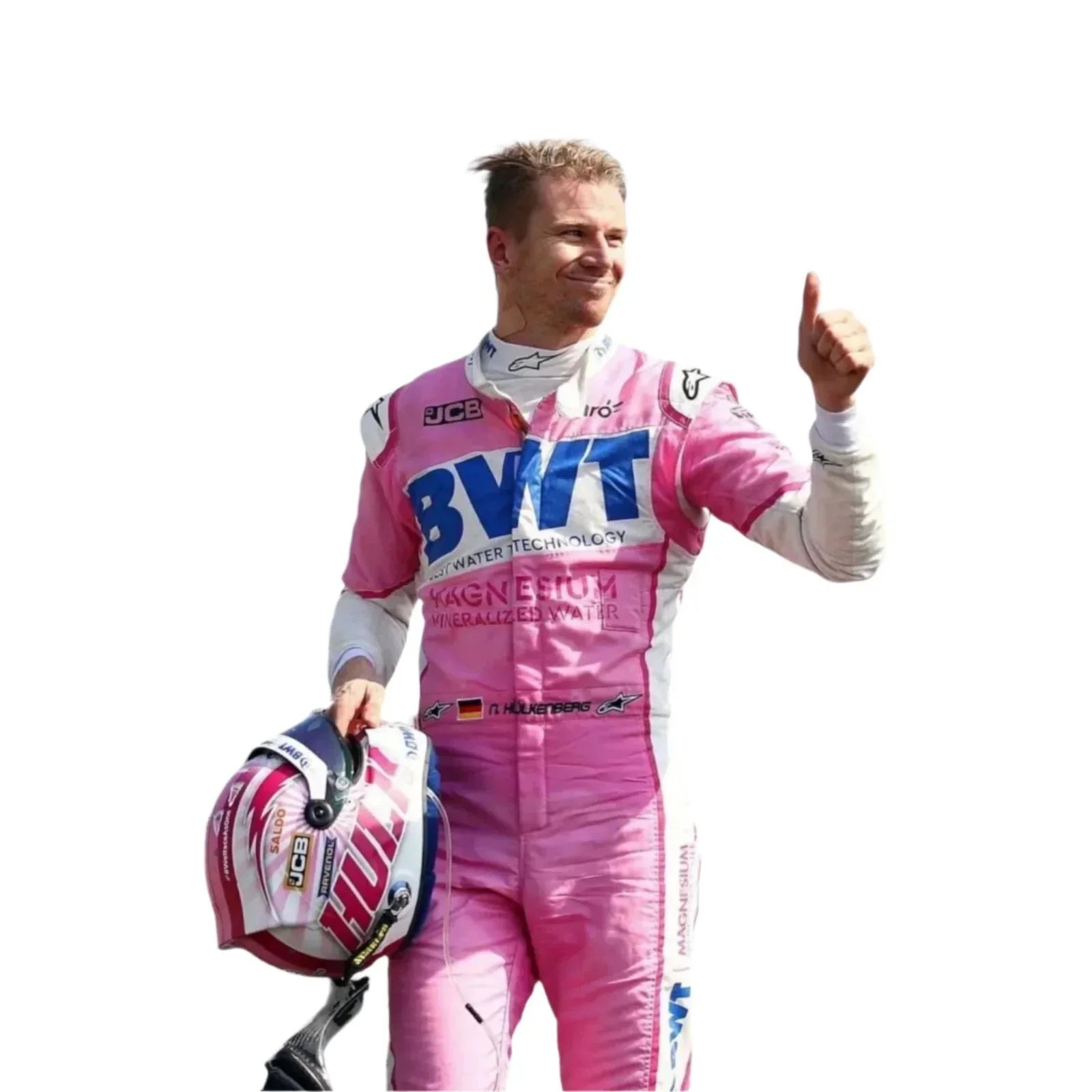 2021 Nico Hülkenberg BWT Aston Martin F1 Race Suit Replica
