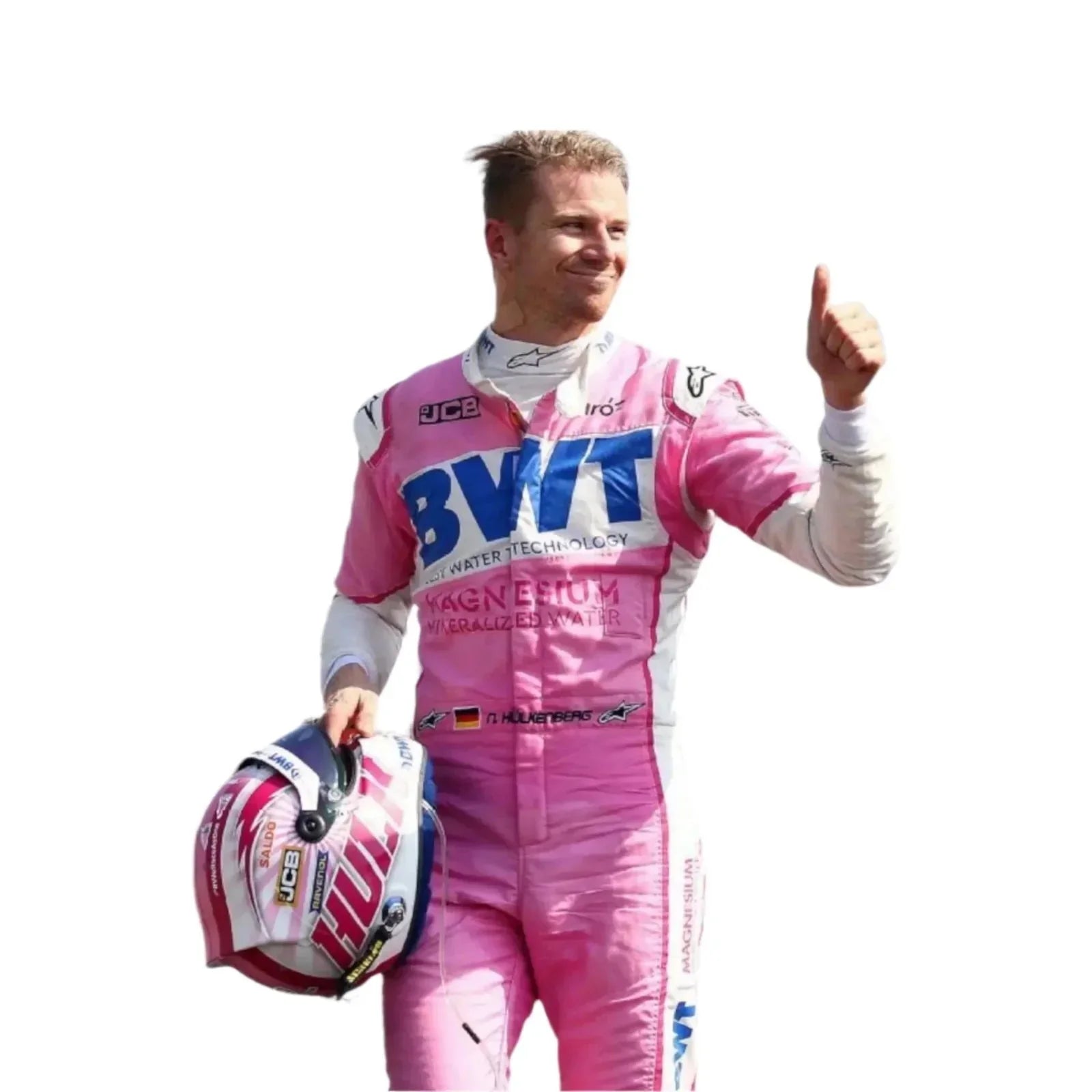 2021 Nico Hülkenberg BWT Aston Martin F1 Race Suit Replica