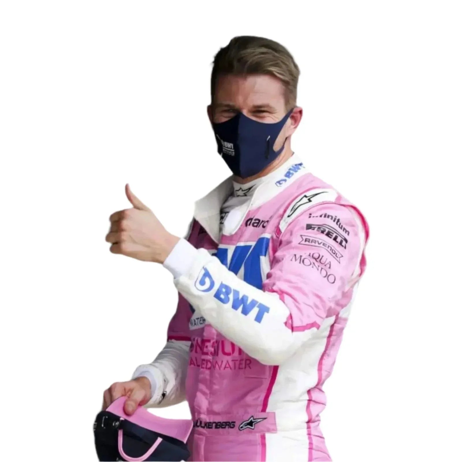 2021 Nico Hülkenberg BWT Aston Martin F1 Race Suit Replica