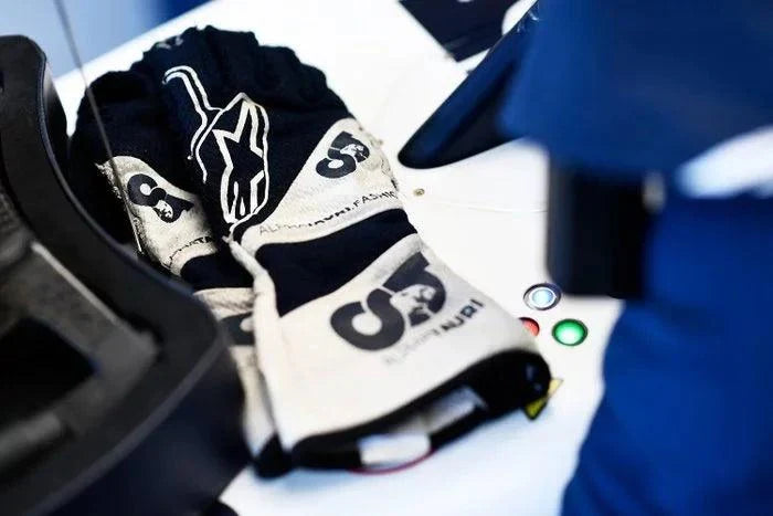 2021 Pierre Gasly AlphaTauri F1 Race Gloves Replica