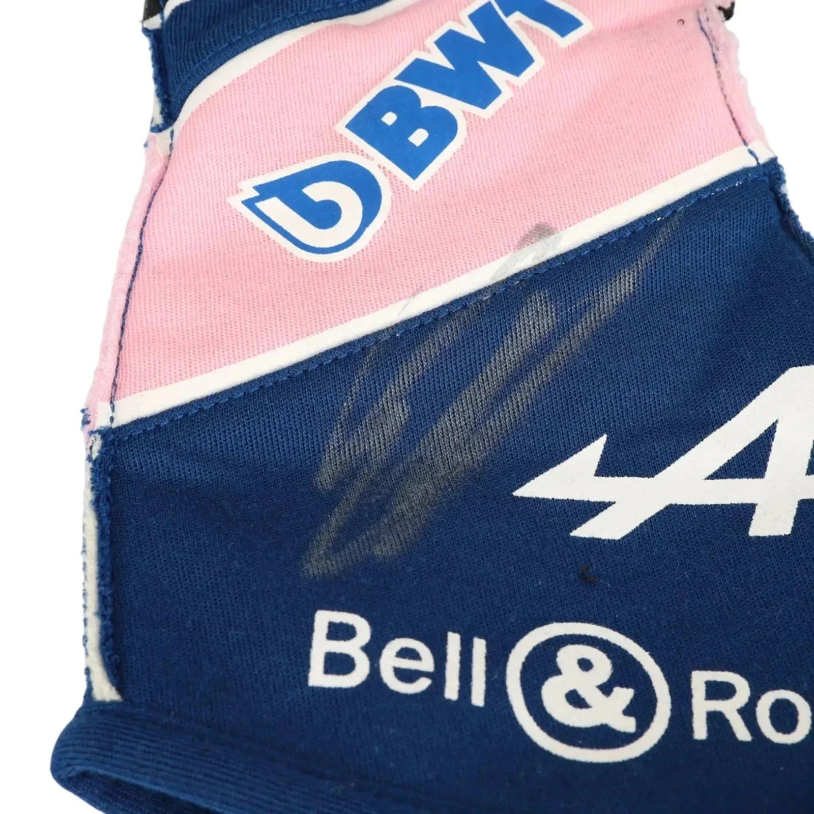 2022 Esteban Ocon Blue Alpine F1 Race Gloves