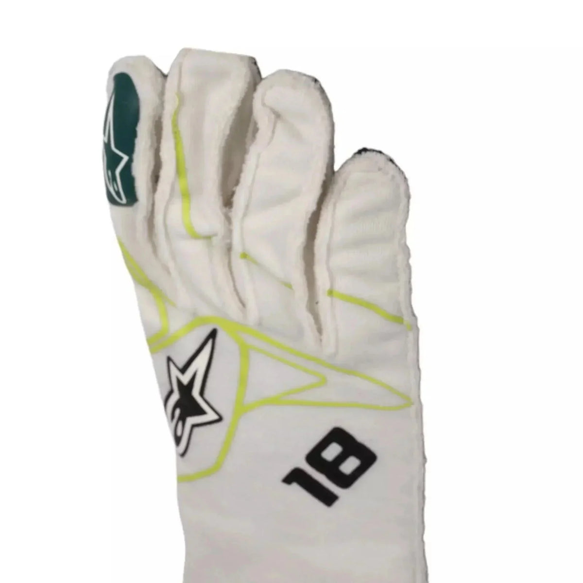 2022 Lance Stroll Aston Martin F1 Race Gloves