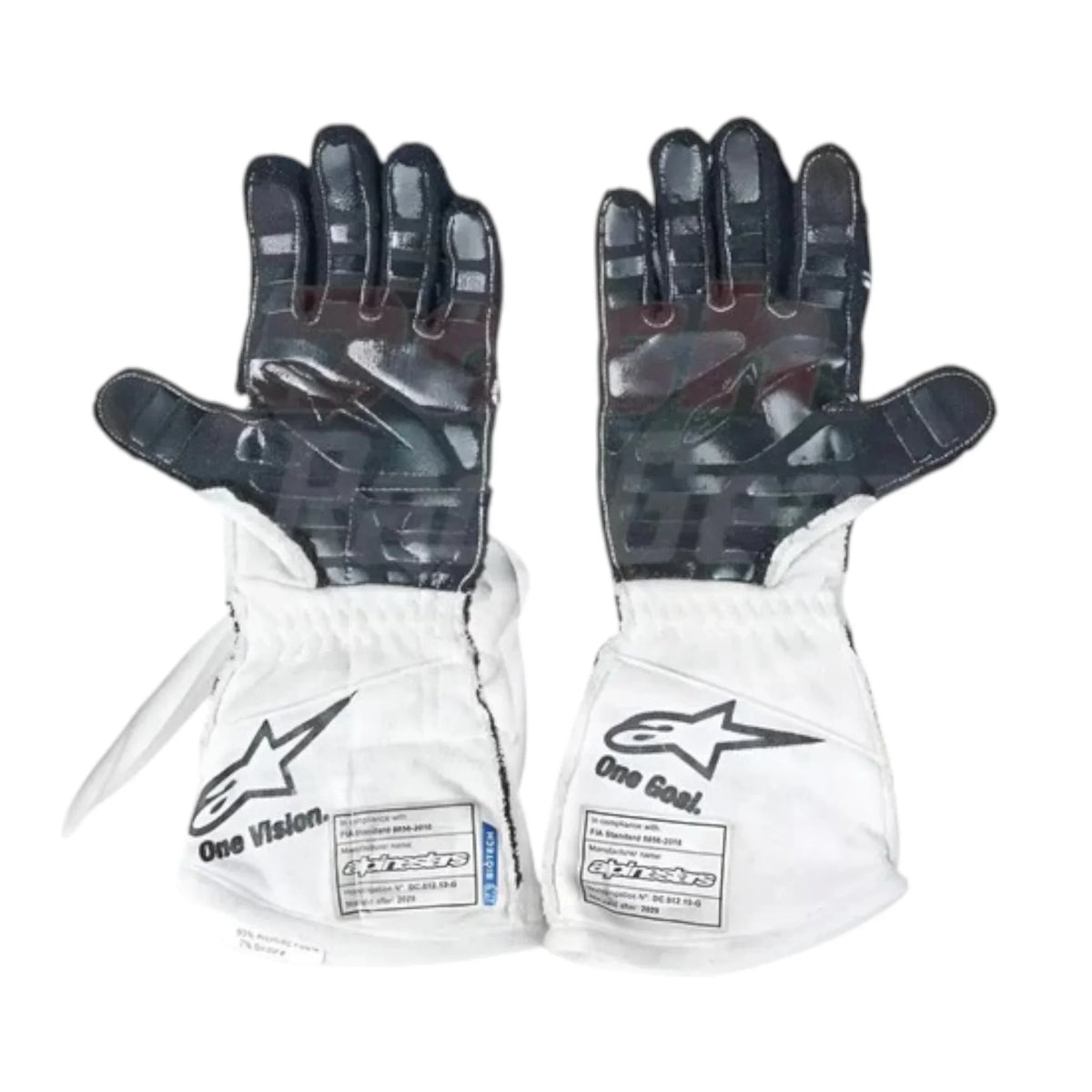 2022 Nyck de Vries AlphaTauri F1 Race Gloves