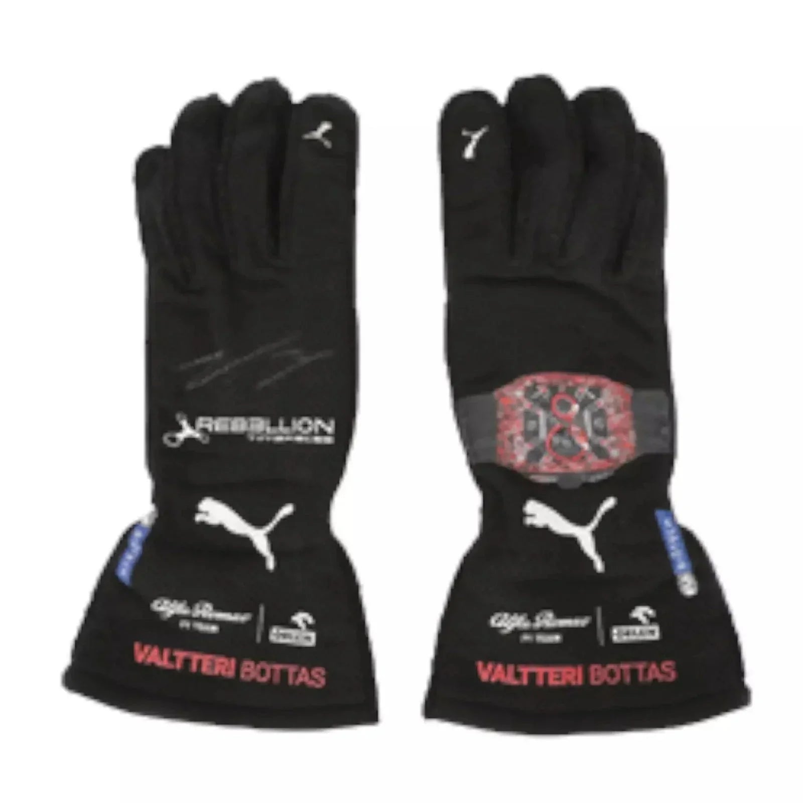 2022 Valtteri Bottas British GP F1 Race Gloves