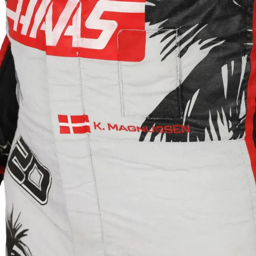 2023 Kevin Magnussen Haas F1 Race Suit Miami GP Edition