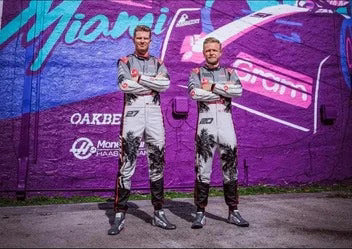 2023 Kevin Magnussen Haas F1 Race Suit Miami GP Edition