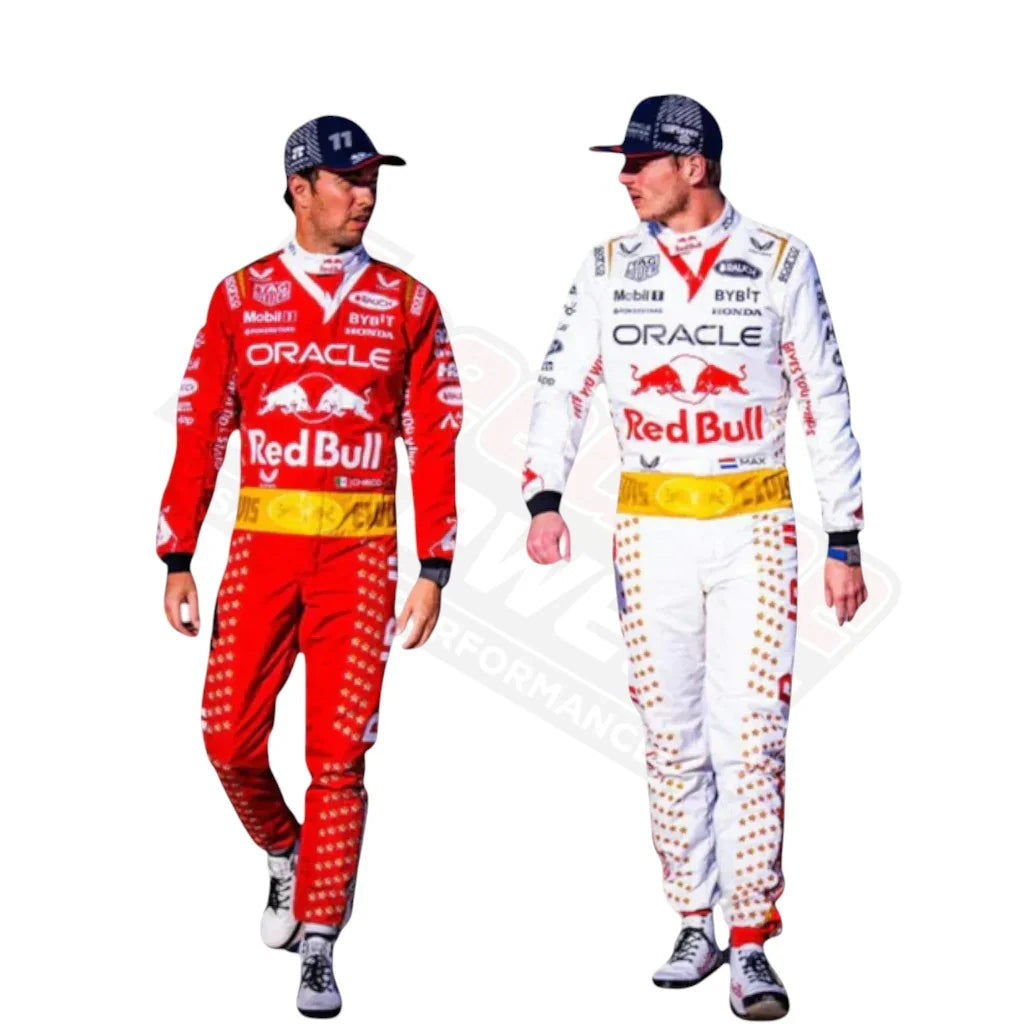 2023 Max Verstappen Las Vegas GP Red Bull F1 Race Suit