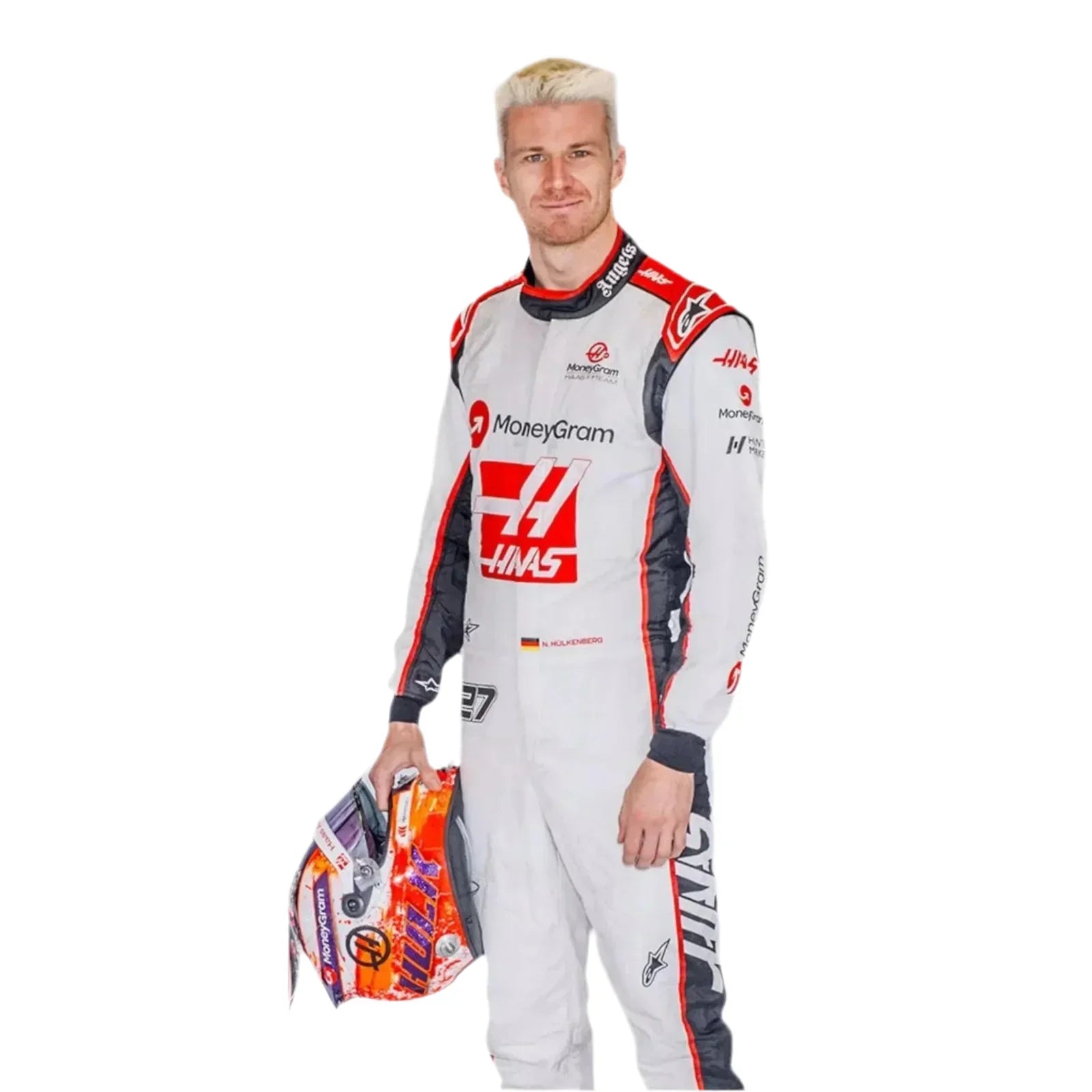 2023 Nico Hülkenberg Haas F1 Race Suit Las Vegas GP Spec