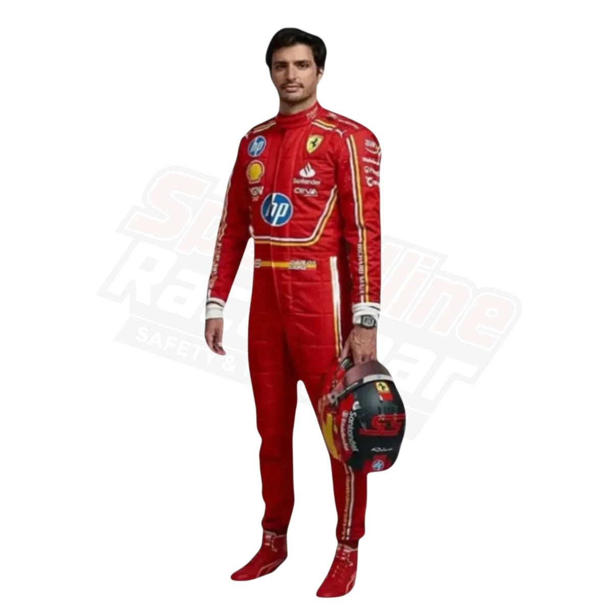 2024 Carlos Sainz Monaco GP Ferrari Race Suit