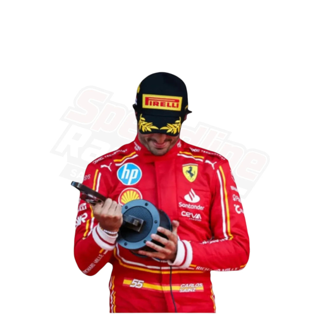 2024 Carlos Sainz Monaco GP Ferrari Race Suit