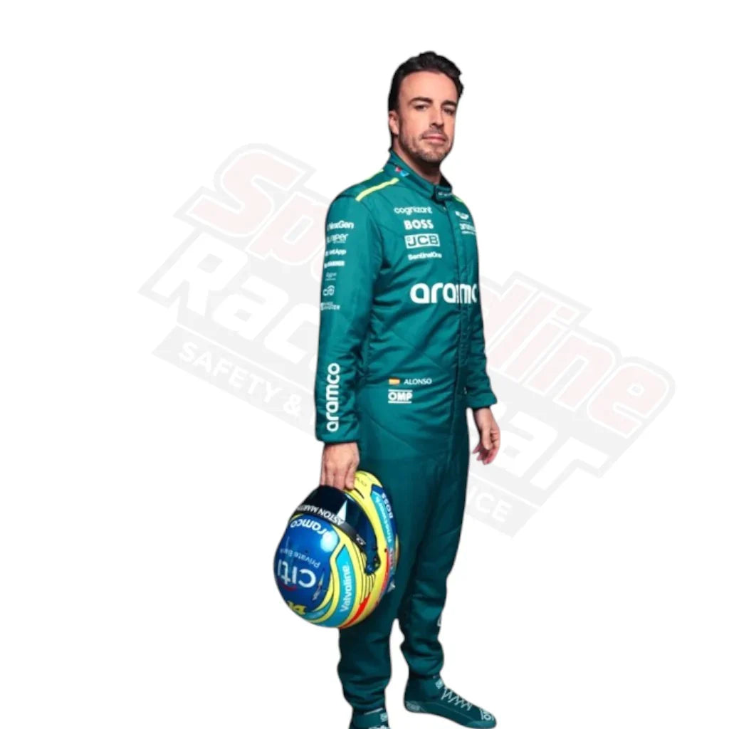 2024 Fernando Alonso Aston Martin F1 Team Race Suit