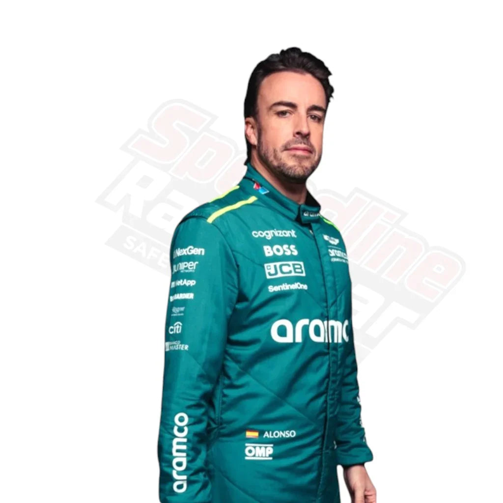 2024 Fernando Alonso Aston Martin F1 Team Race Suit