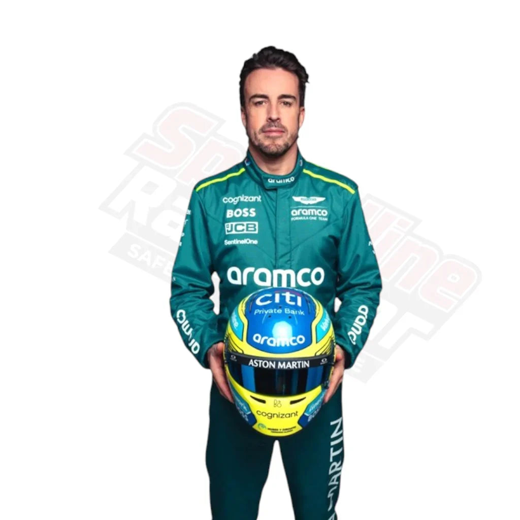 2024 Fernando Alonso Aston Martin F1 Team Race Suit