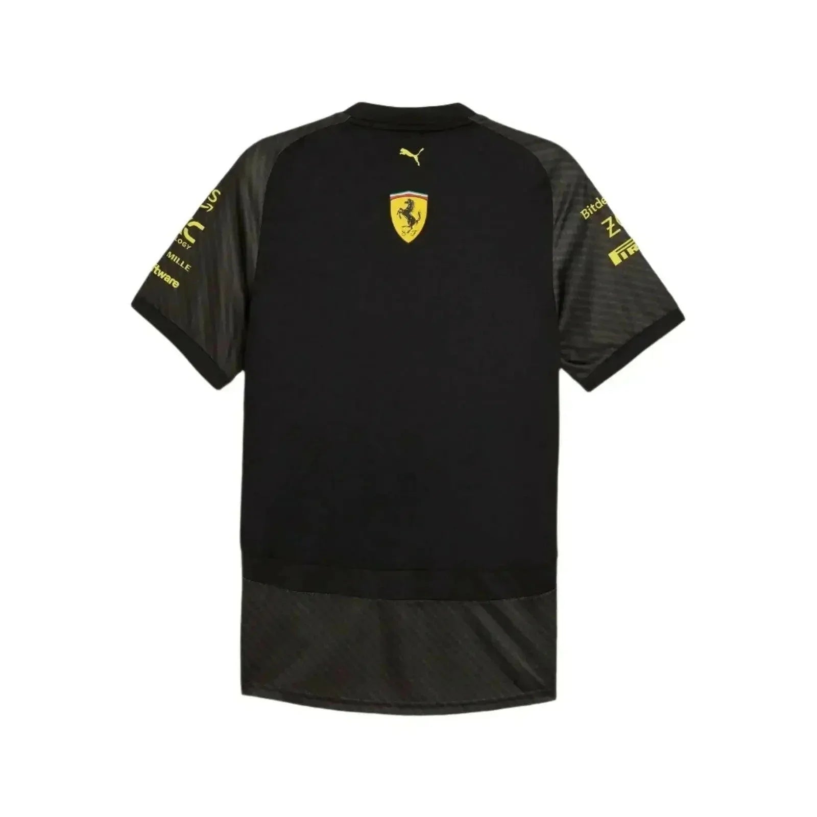 2024 Scuderia Ferrari Monza GP Team Shirt Black