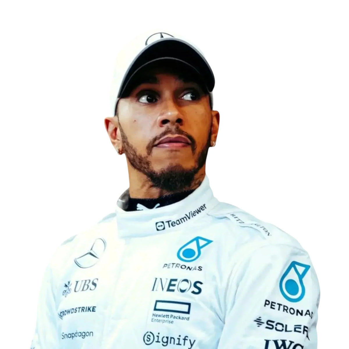 2024 Lewis Hamilton Qatar GP F1 Race Suit | Mercedes AMG