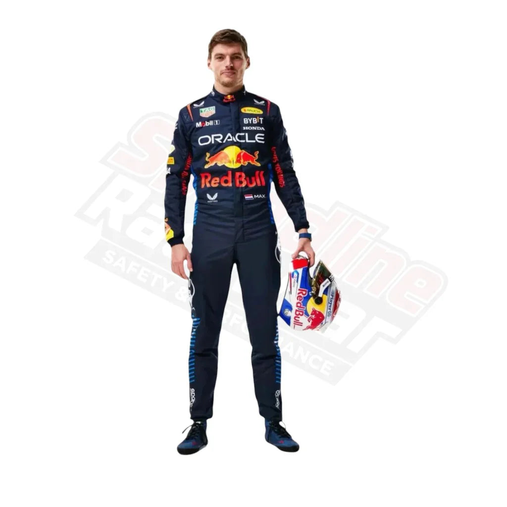2024 Max Verstappen Red Bull F1 Race Suit Replica