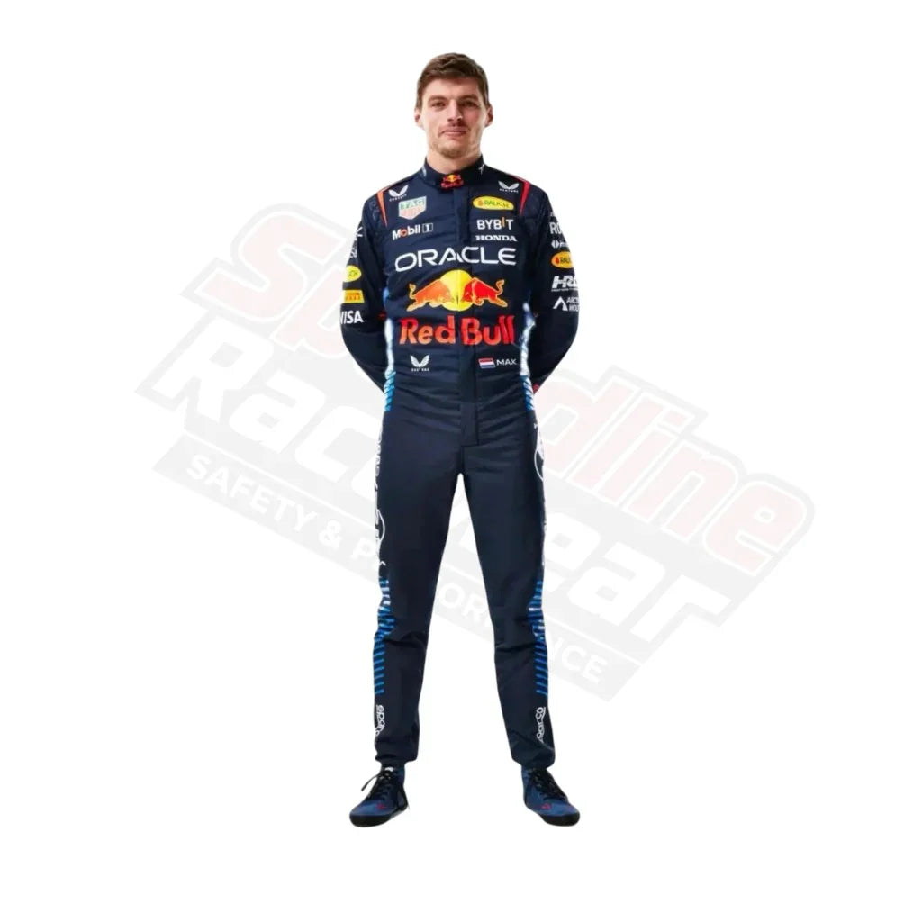 2024 Max Verstappen Red Bull F1 Race Suit Replica