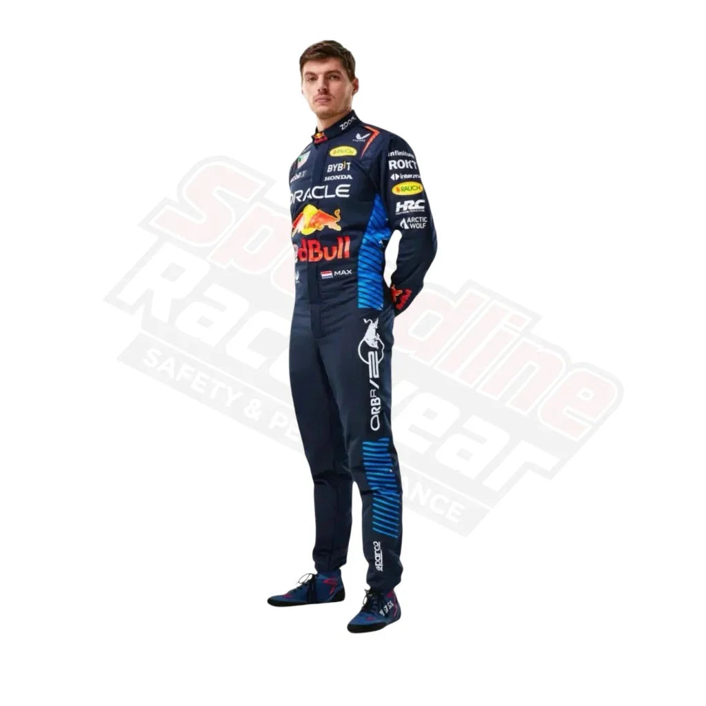2024 Max Verstappen Red Bull F1 Race Suit Replica