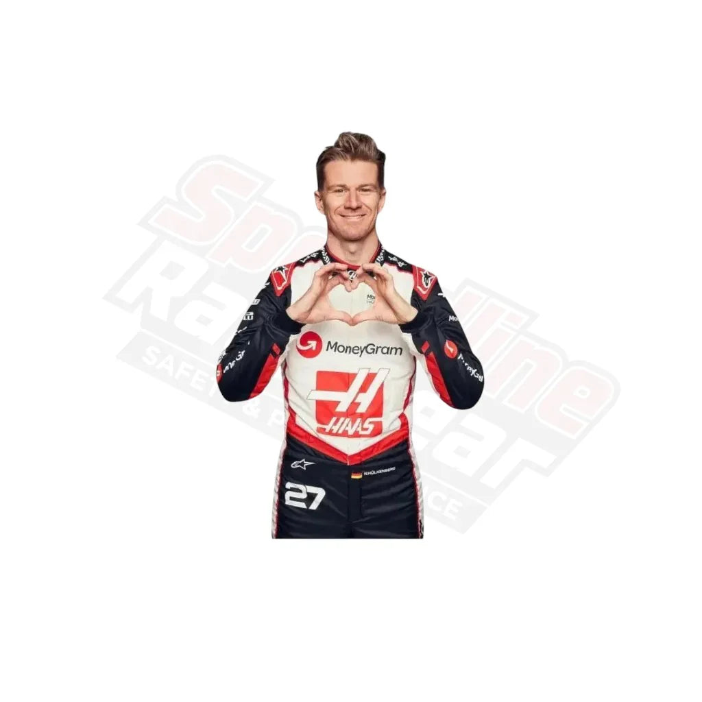 2024 Nico Hülkenberg Haas F1 Team Race Suit – Official Motorsport Edition