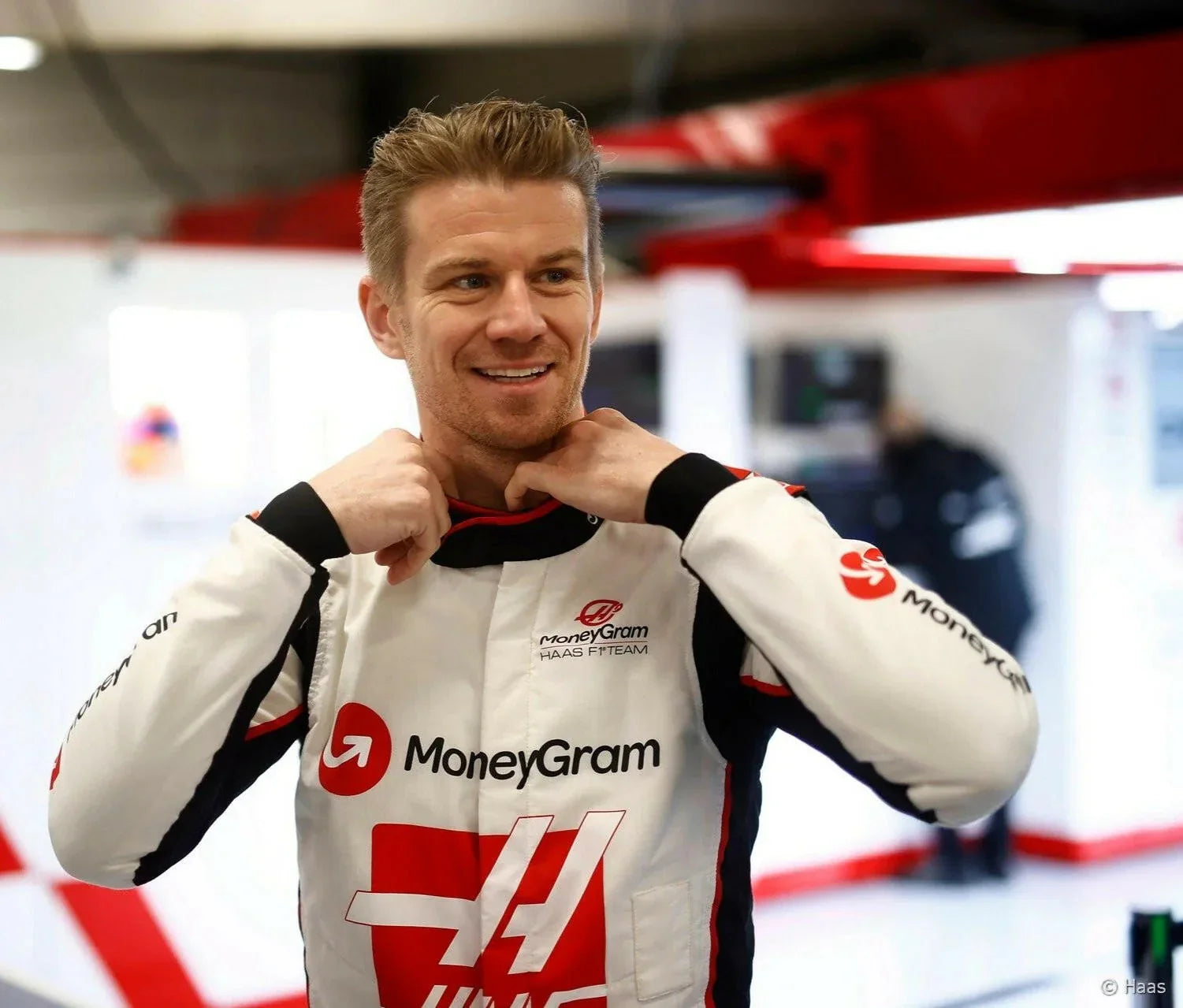 2024 Nico Hülkenberg Haas F1 Team Race Suit – Official Motorsport Edition