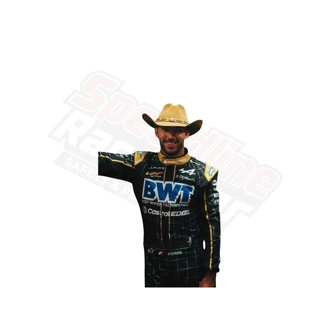 2024 Pierre Gasly Alpine Austin Grand Prix Race Suit