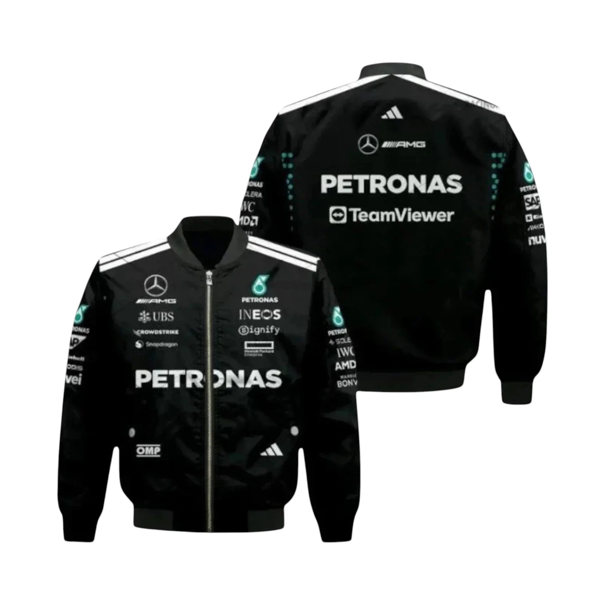 2025 Andrea Kimi Antonelli Mercedes F1 Vintage Racing Jacket