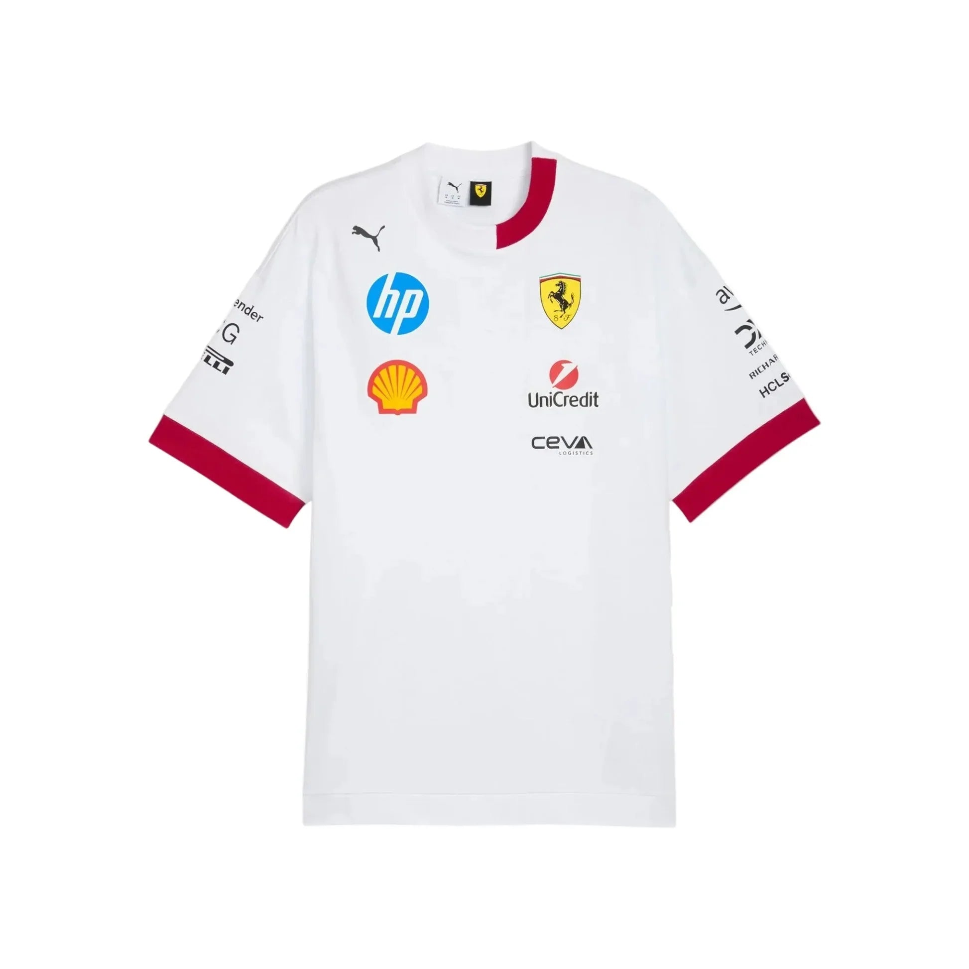 2025 Scuderia Ferrari F1 Miami Team Inspired Shirt - Performance Fit Edition