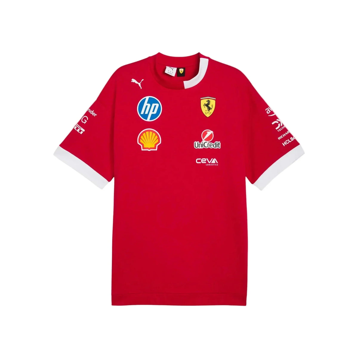 2025 Ferrari F1 Team Replica Performance Fit Shirt – Motorsport Edition