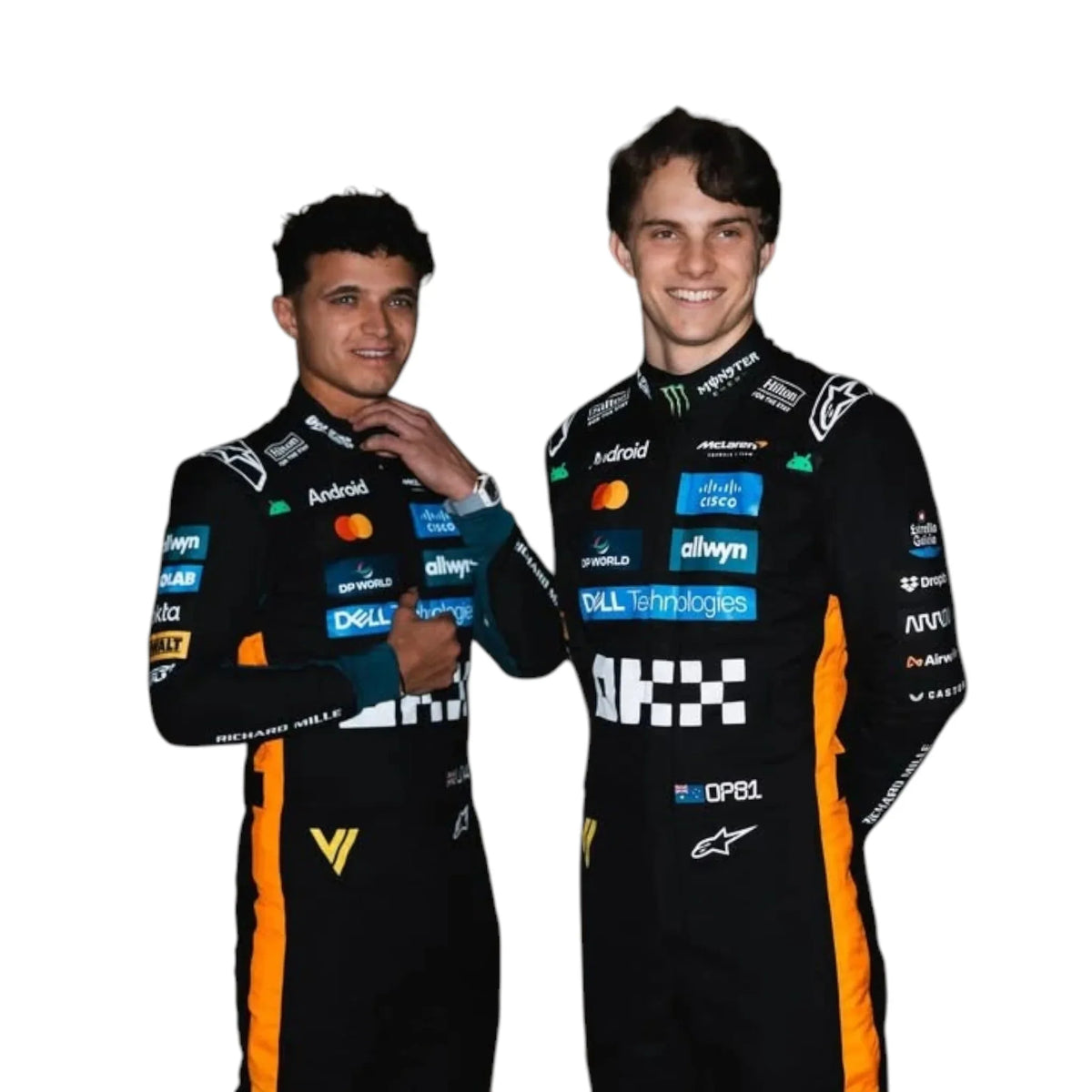 2025 Lando Norris Abu Dhabi GP F1 Racing Suit Edition