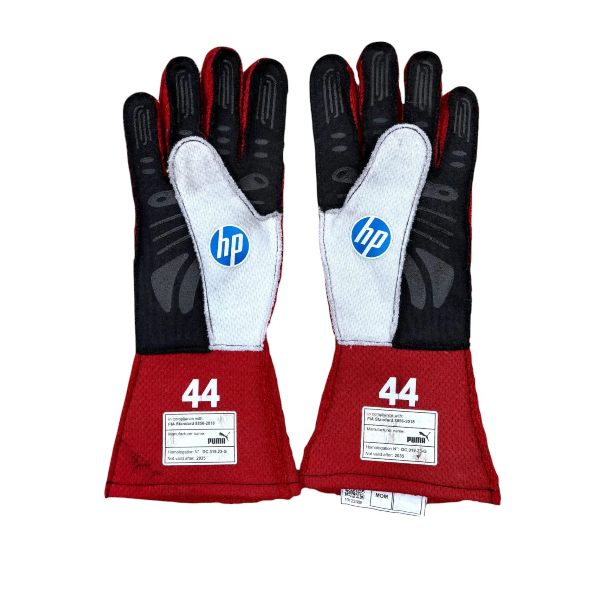 2025 Lewis Hamilton Ferrari F1 Race Gloves Replica Pro