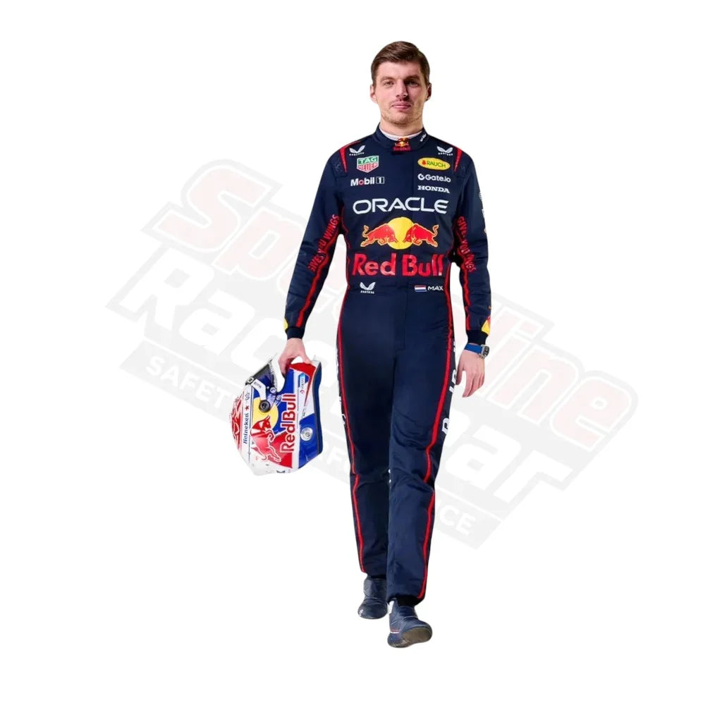 2025 Max Verstappen Red Bull F1 Racing Suit Oracle