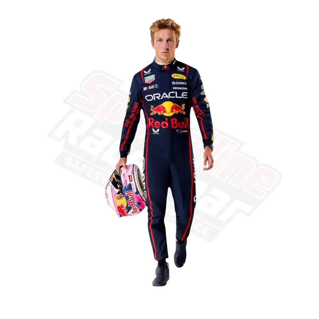2025 Max Verstappen Red Bull F1 Racing Suit Oracle
