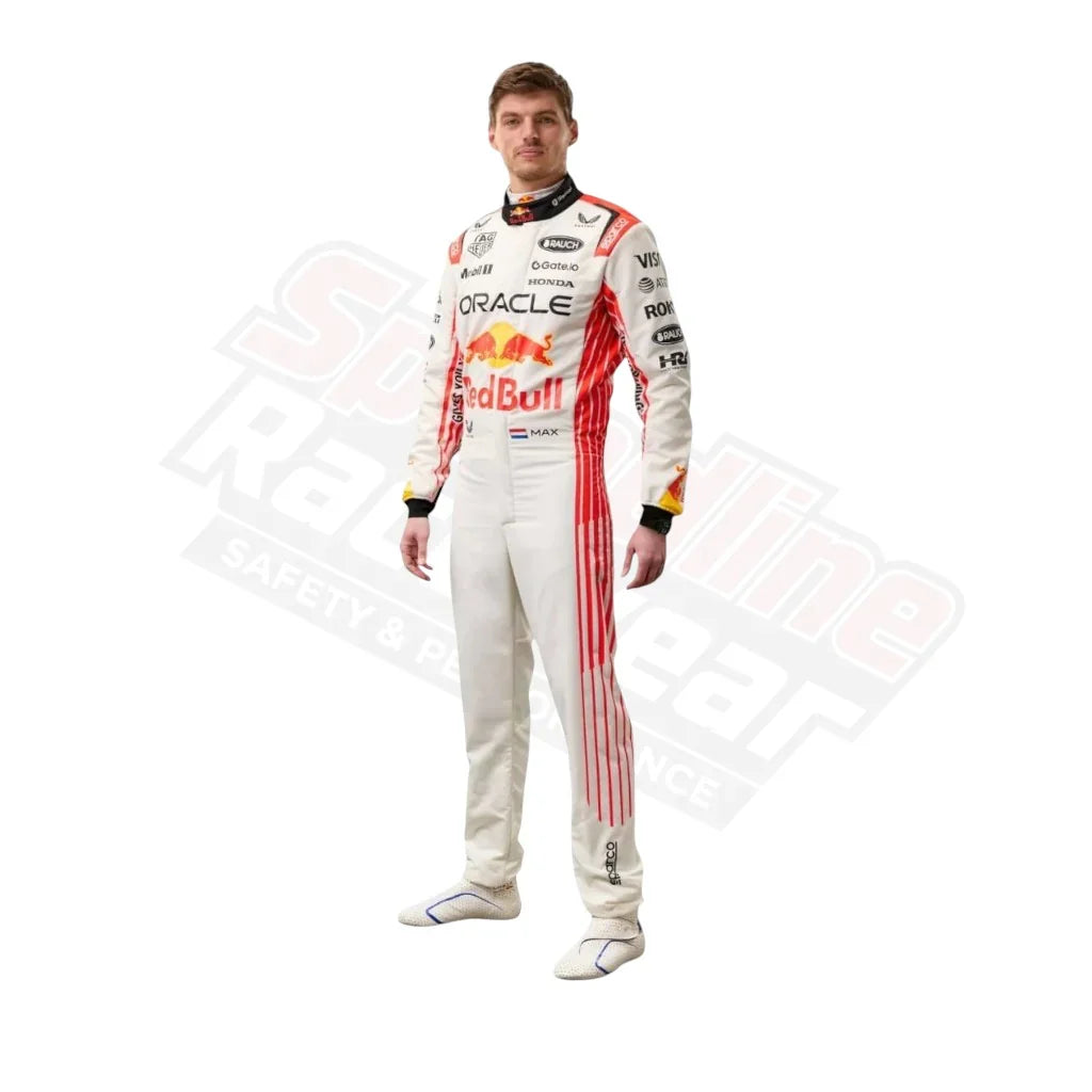 2025 Max Verstappen Red Bull F1 Race Suit Replica