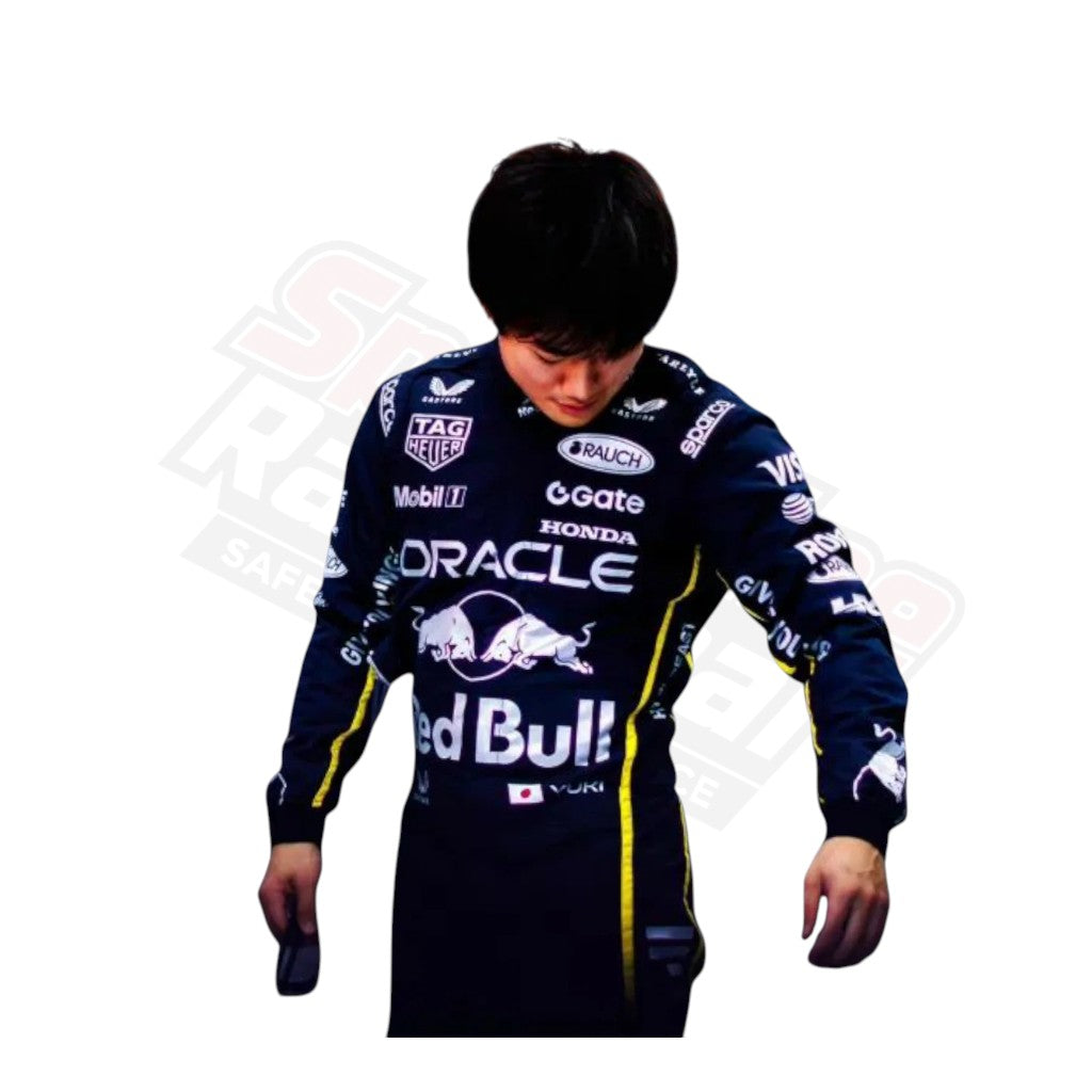 2025 Max Verstappen Red Bull Racing Singapore GP Replica Suit | F1 Edition