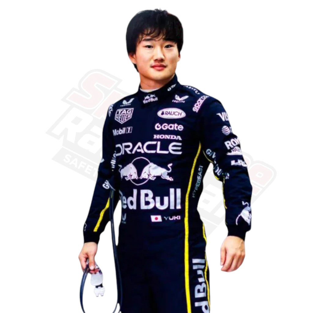 2025 Max Verstappen Red Bull Racing Singapore GP Replica Suit | F1 Edition