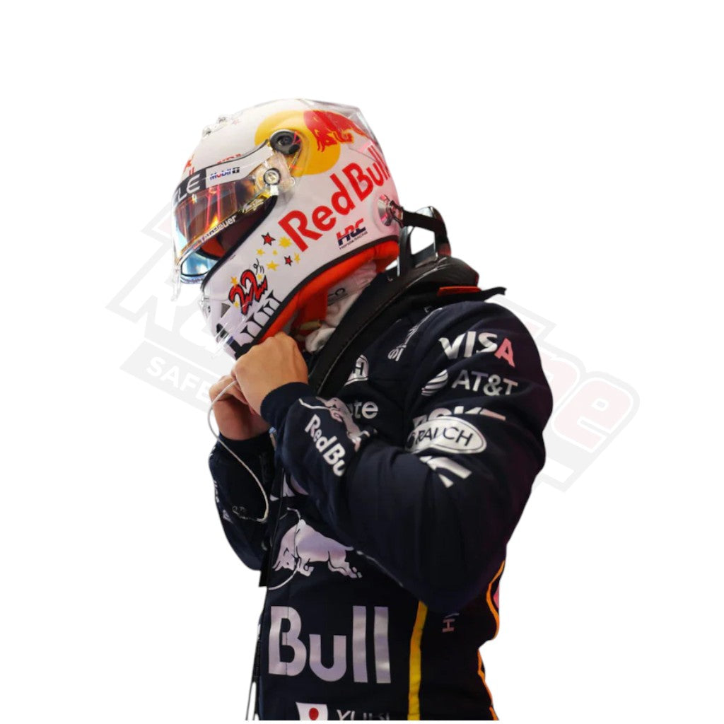 2025 Max Verstappen Red Bull Racing Singapore GP Replica Suit | F1 Edition