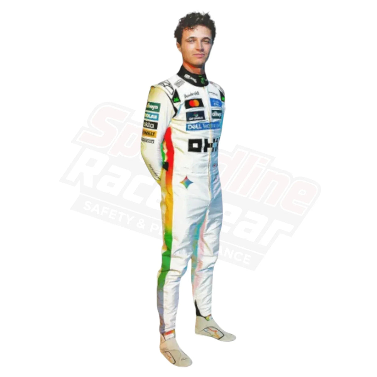 2025 McLaren Google Gemini F1 Team Racing Suit