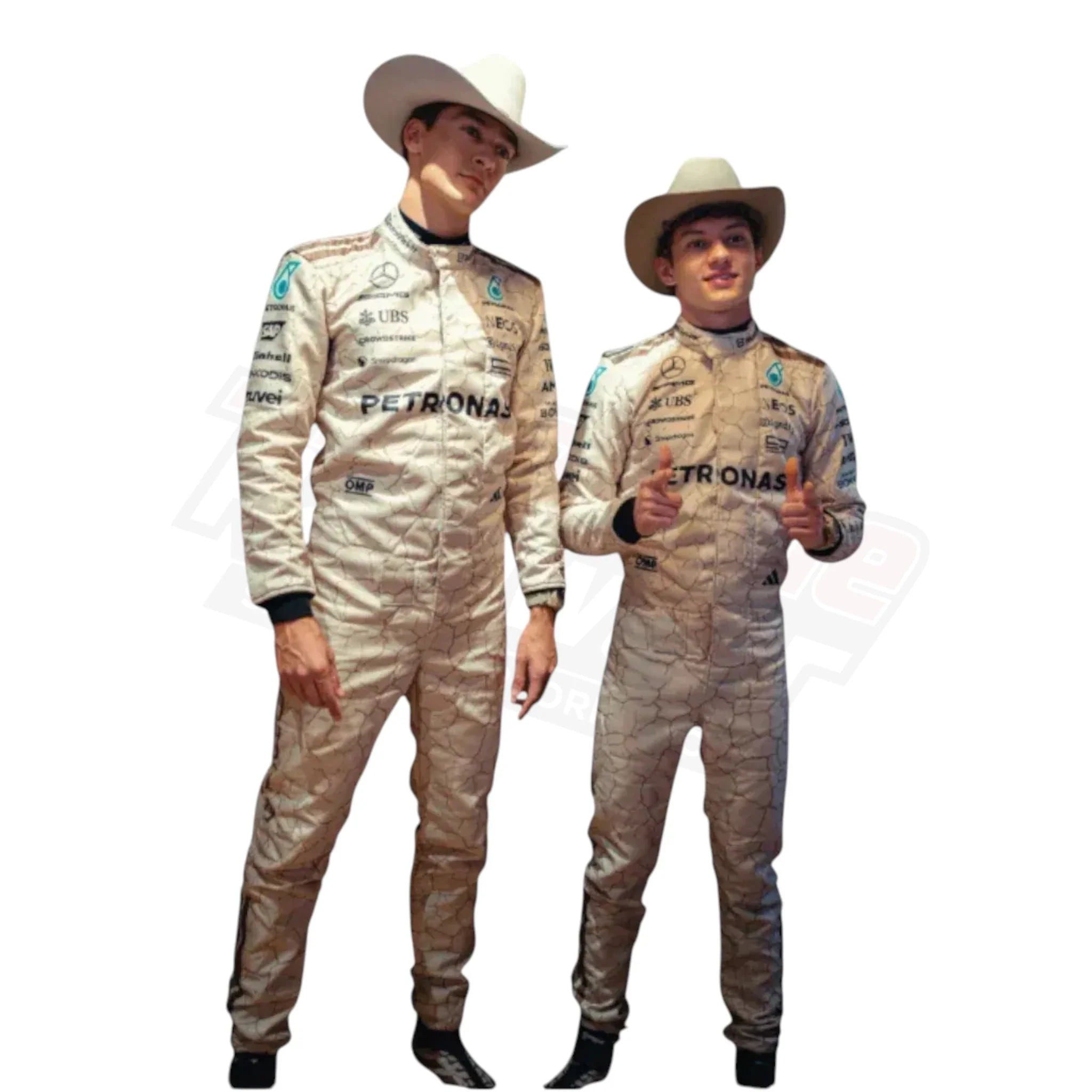 2025 Mercedes F1 Racing Suit – Andrea Kimi Antonelli & George Russell