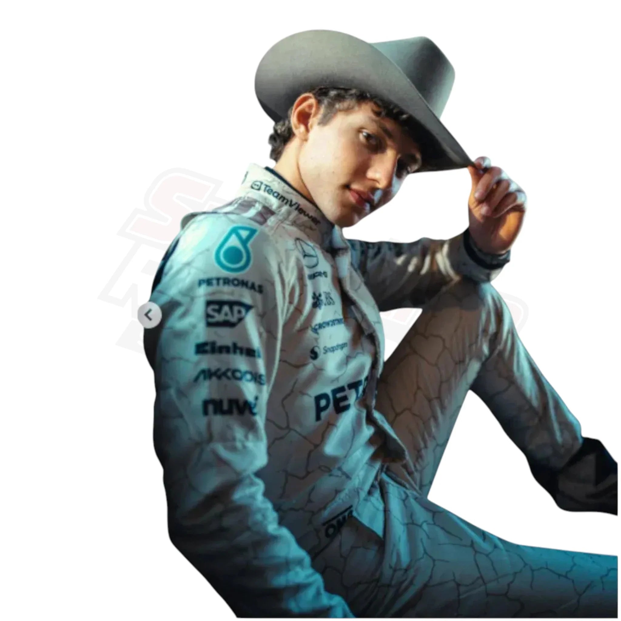 2025 Mercedes F1 Racing Suit – Andrea Kimi Antonelli & George Russell