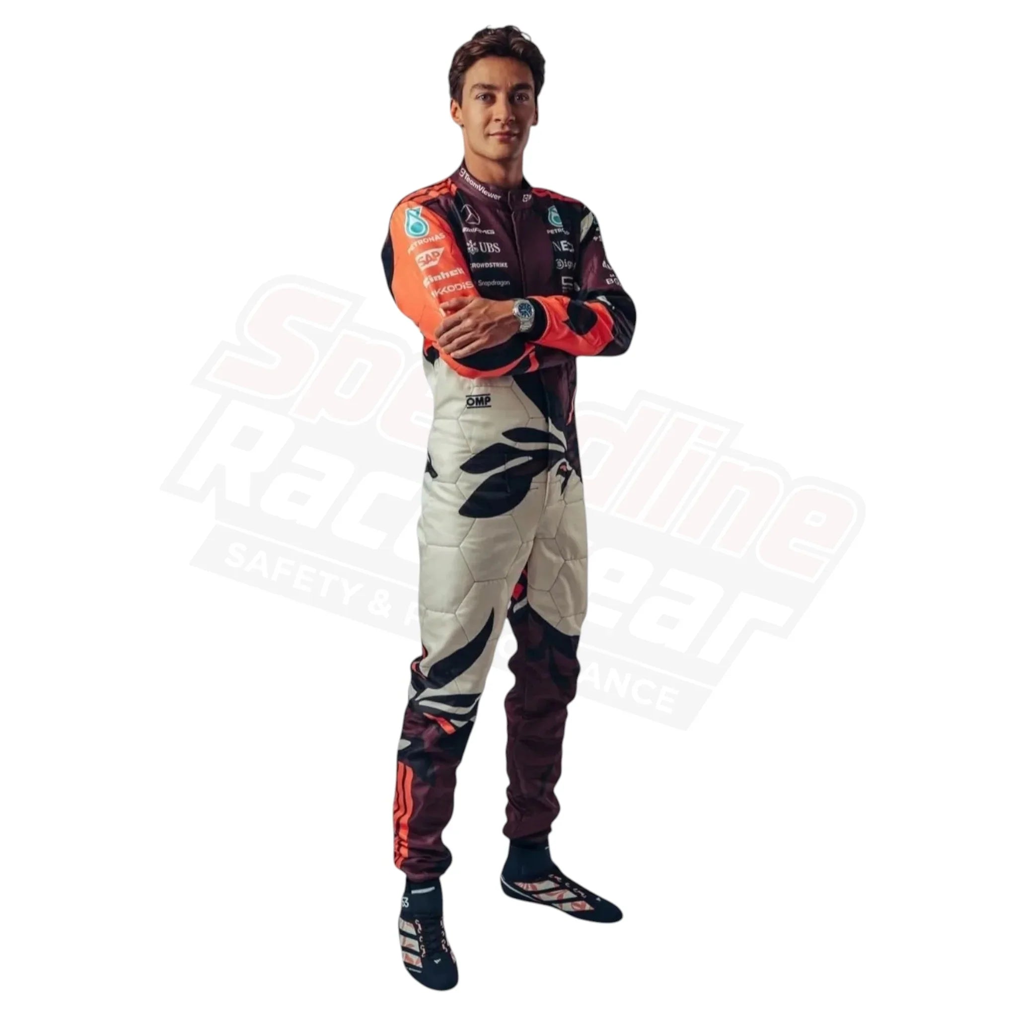 2025 Andrea Kimi Antonelli Mercedes F1 Miami GP Suit