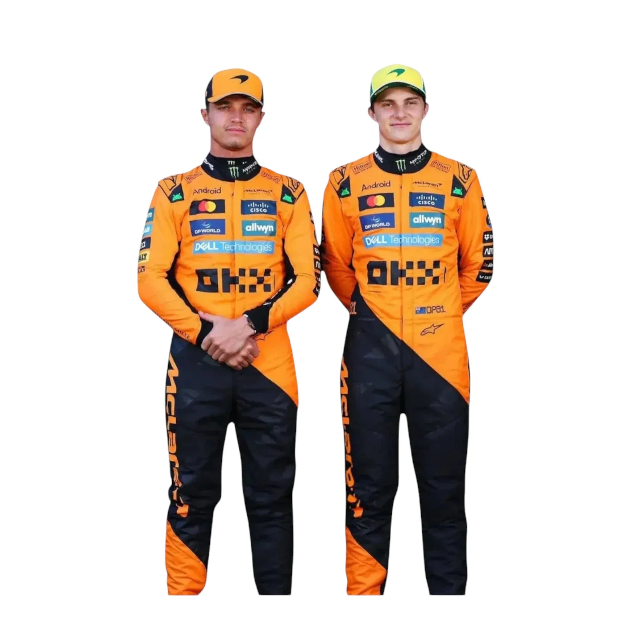 2025 Lando Norris & Oscar Piastri McLaren F1 Racing Suit