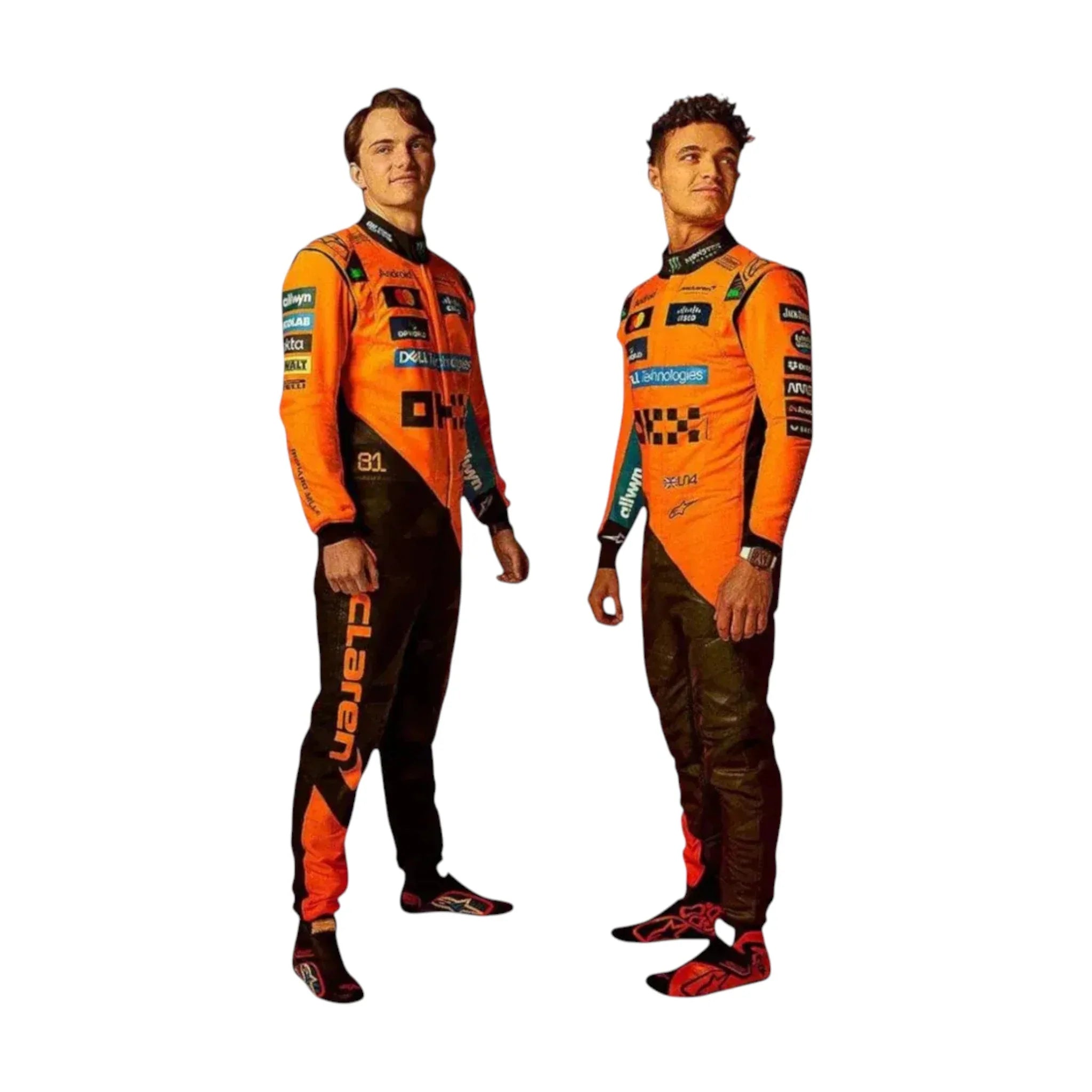 2025 Lando Norris & Oscar Piastri McLaren F1 Racing Suit
