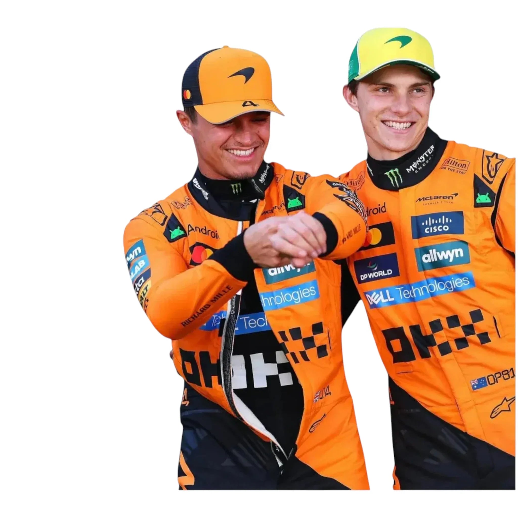2025 Lando Norris & Oscar Piastri McLaren F1 Racing Suit