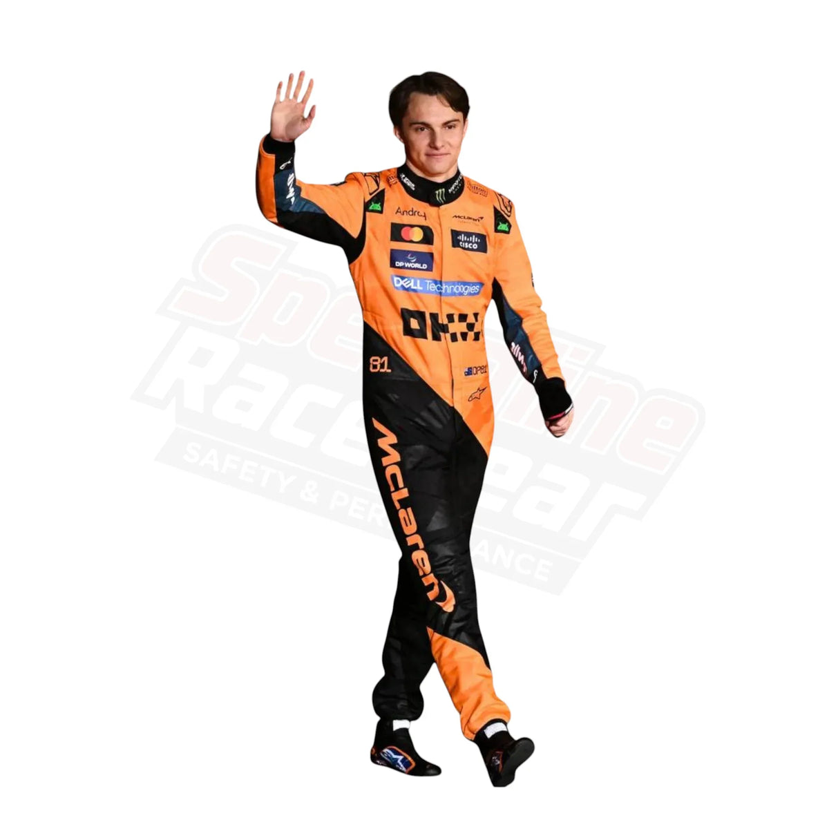 2025 Oscar Piastri McLaren F1 Team Racing Suit