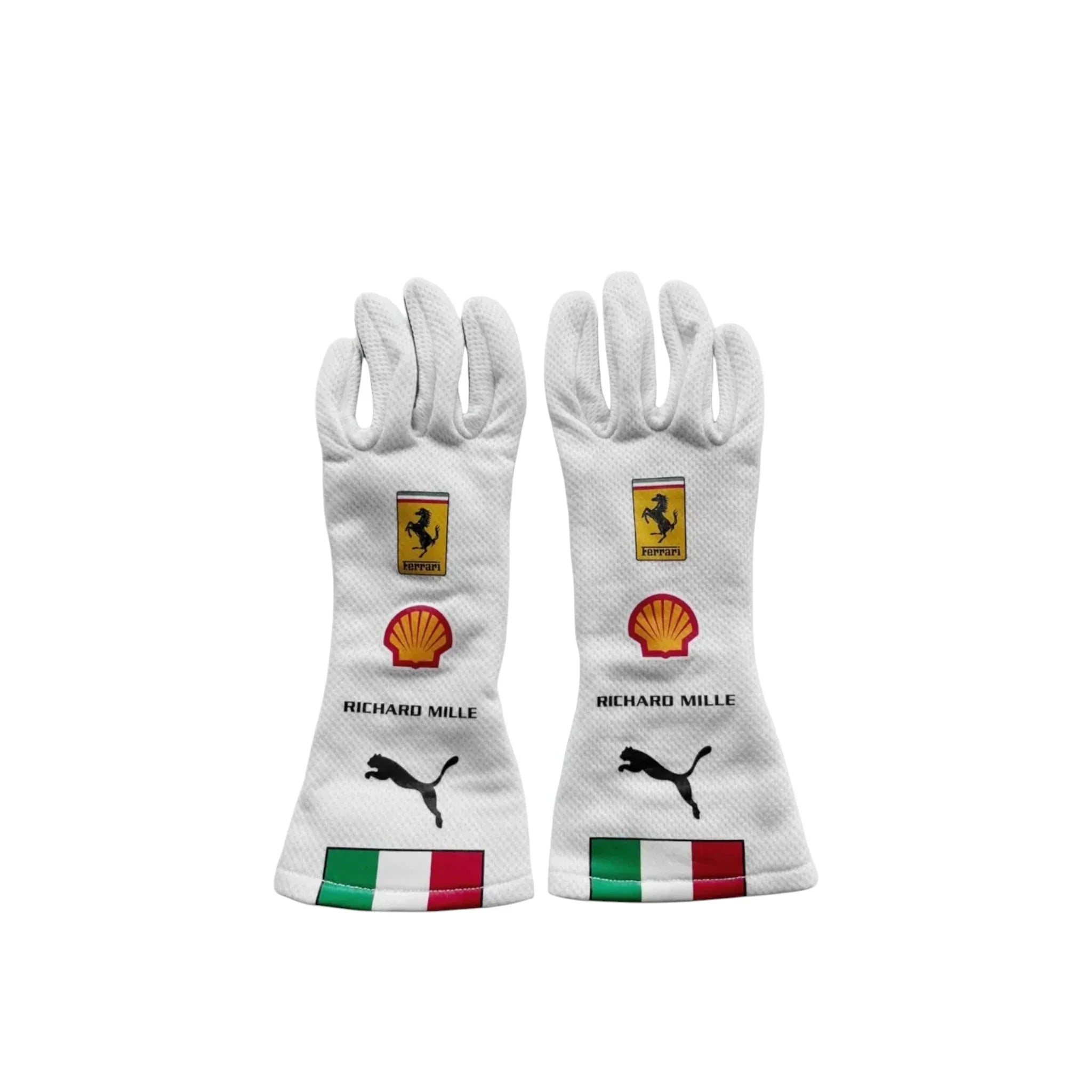 2025 Scuderia Ferrari F1 Team Monza GP Race Gloves – Official Edition