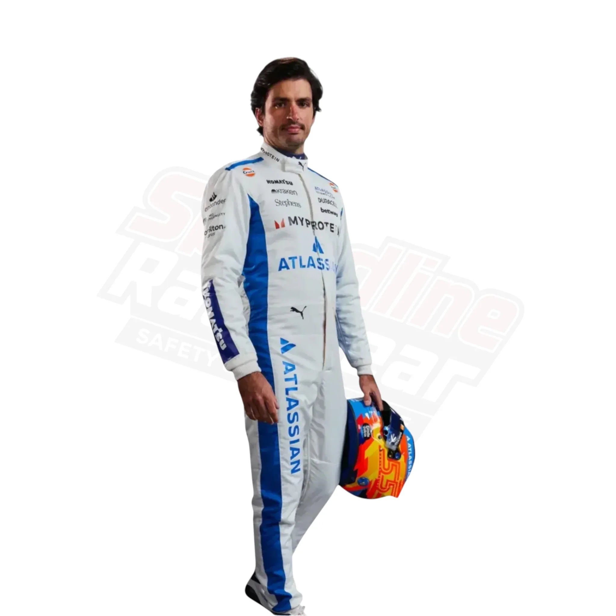 2025 Williams Carlos Sainz F1 Race Suit Replica