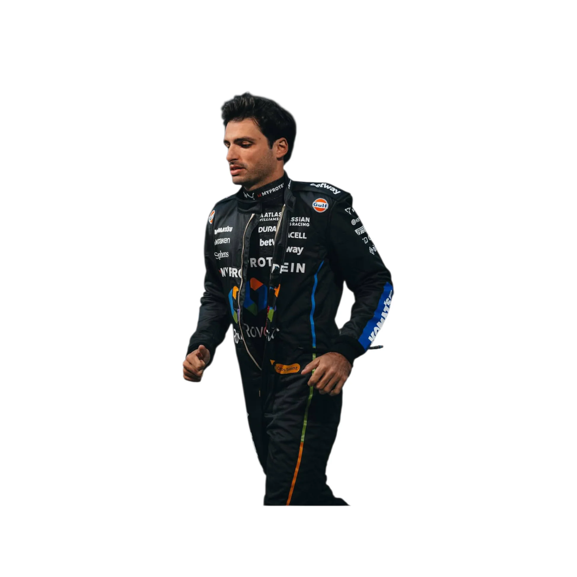 2026 Carlos Sainz Williams F1 Replica Race Suit – Pro