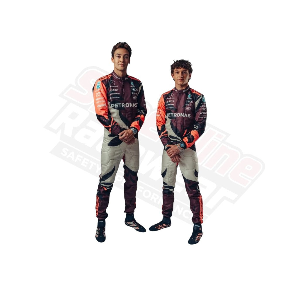 2025 Andrea Kimi Antonelli Mercedes F1 Miami GP Race Suit | Elite Motorsport Edition