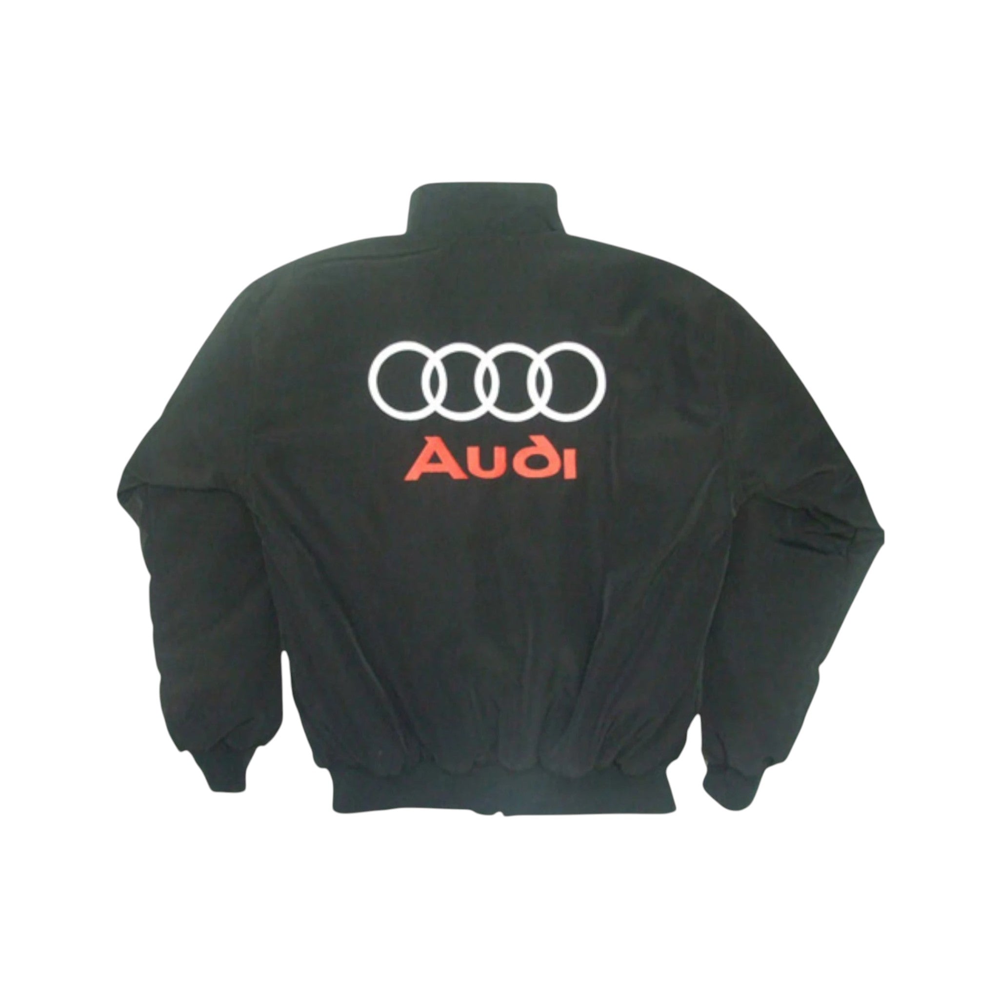 Audi Racing Vintage Jacket Black Light Gray – Motorsport Style