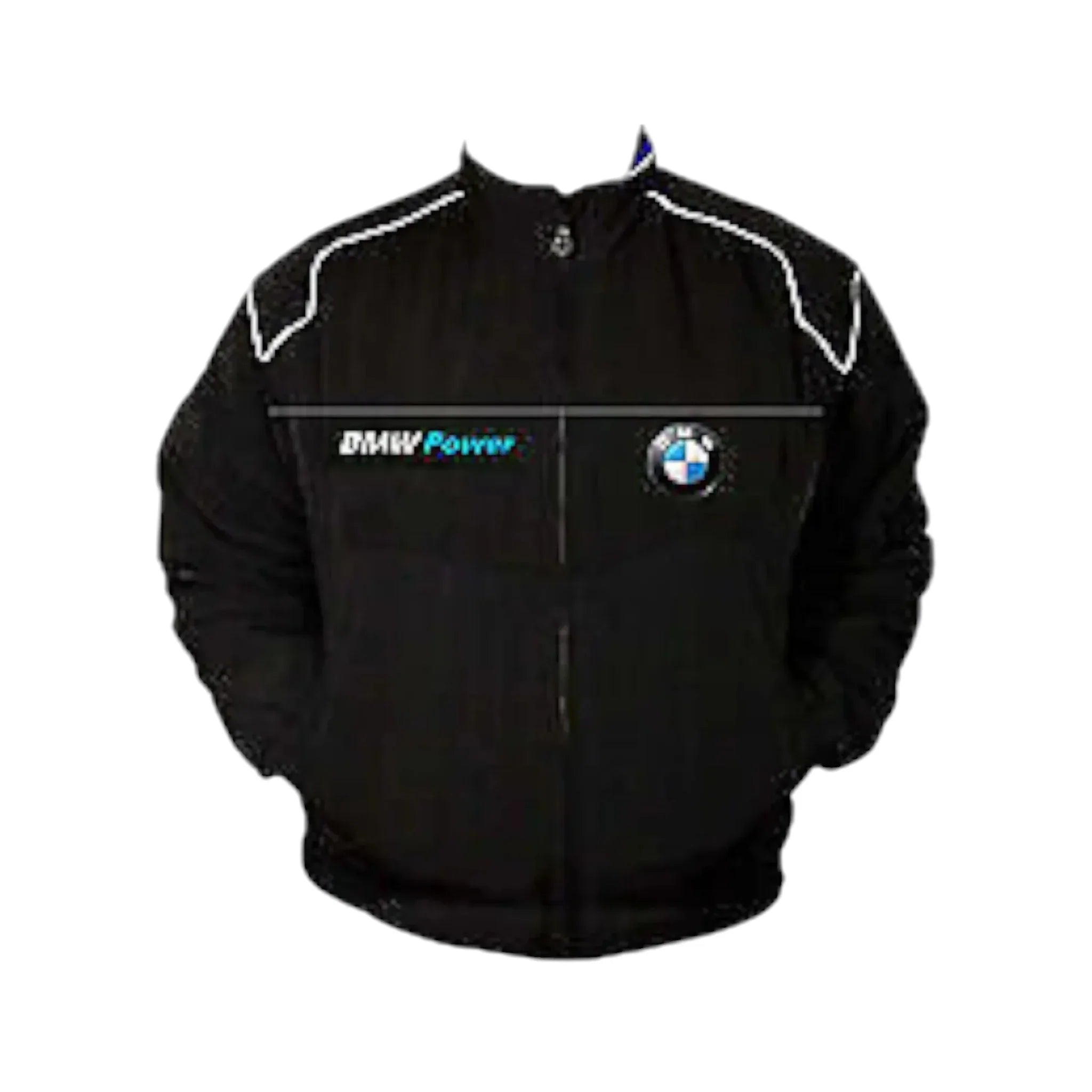 BMW Power Racing Vintage Jacket Black – Motorsport Retro Style